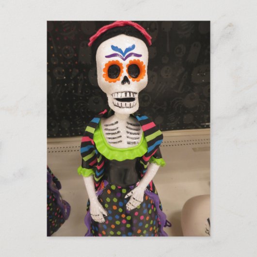 骨格カラフル ポストカード (正面)