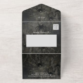 骨格ゴシッ結婚クス オールインワン招待状 (外側)