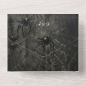 骨格ゴシッ結婚クス オールインワン招待状 (裏面)