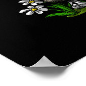 骨格ヒッピー ポスター (角)