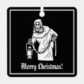 骨格不気味 メタルオーナメント (正面)