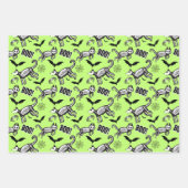 骨格動物 ラッピングペーパーシート (正面)