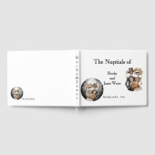 骨格対結婚式招待状 ゲストブック (全面)