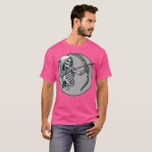骨格射手ファンタジー及び弓道死紙 Tシャツ (正面フル)