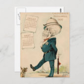 骨格役員 ポストカード (正面/裏面)