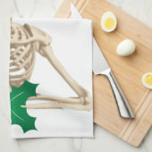 骨格悪夢クリスマス キッチンタオル (四つ折り)