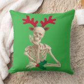 骨格悪夢クリスマス クッション (ブランケット)