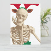 骨格悪夢クリスマス シーズンカード (スタンド正面)