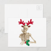 骨格悪夢クリスマス シーズンポストカード (正面/裏面)