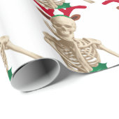 骨格悪夢クリスマス ラッピングペーパー (ロールコーナー)