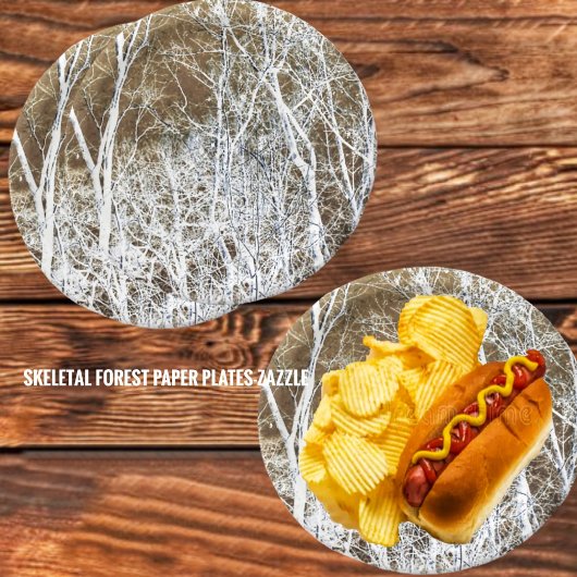 骨格林 ペーパープレート