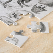 骨格死哺乳綱 ジグソーパズル (側面)