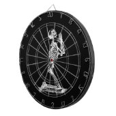 骨格祈矢板 ダーツボード (正面右)