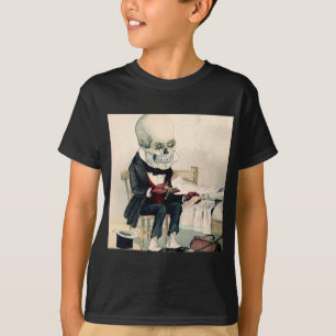 骨格葬儀 Tシャツ