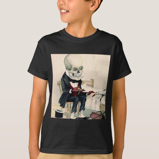 骨格葬儀 Tシャツ (正面)