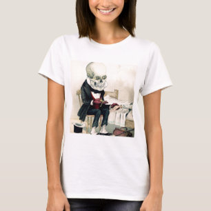 骨格葬儀 Tシャツ