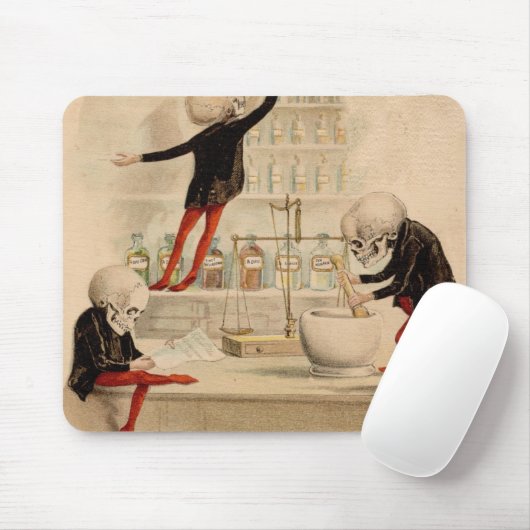 骨格薬学 マウスパッド (マウス)