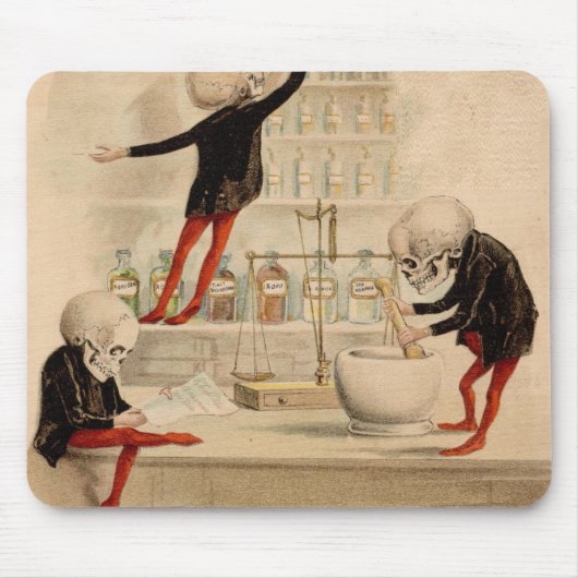 骨格薬学 マウスパッド (正面)