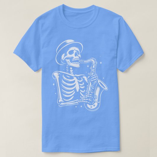 骨格遊サキソフォン2 Tシャツ (デザイン正面)