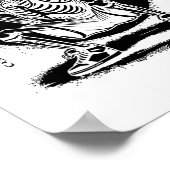 骨格重量挙げ重量挙げボディビル ポスター (角)