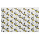 骨格食べのピザ ファブリック (ファットクウォーター)