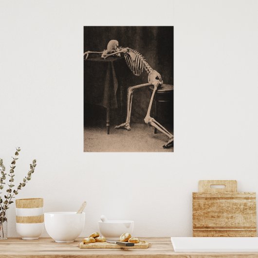 骨格飲 ポスター (キッチン)