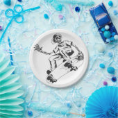 骨格 ペーパープレート (パーティー)