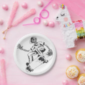 骨格 ペーパープレート (パーティー)