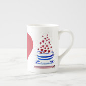 骨灰磁器のお茶 ボーンチャイナマグカップ (右)