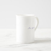 骨灰磁器のマグ ボーンチャイナマグカップ (正面右)