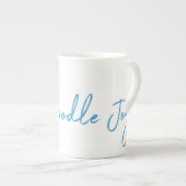 骨灰磁器の落書きの喜び! マグ (正面右)