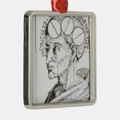 骨相学 メタルオーナメント (右)