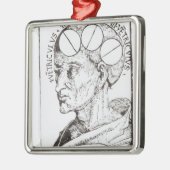 骨相学 メタルオーナメント (左)