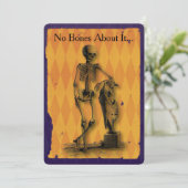 骨組それについての骨無しハローウィンパーティ 招待状 (スタンド正面)