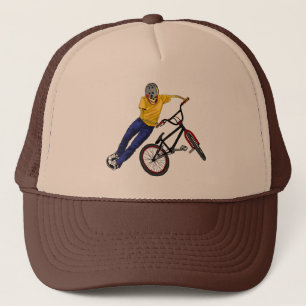 骨組はBMXの帽子を遊ばします キャップ