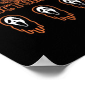 骨組みハロウィンクラシック用ハンド ポスター (角)