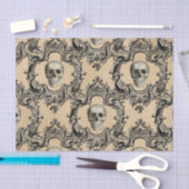 骨組みビクトリアンスカルゴシック骨格ゴシック 薄葉紙 (クラフト)