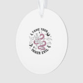 骨組み手作りハート オーナメント (正面)