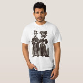 骨組カップル Tシャツ (正面フル)