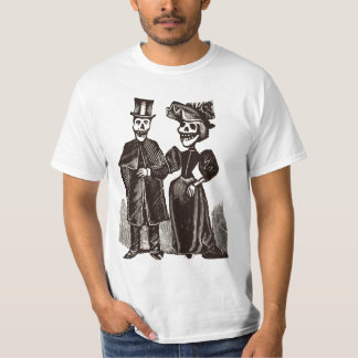 骨組カップル Tシャツ