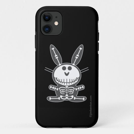 骨組バニー Case-Mate iPhoneケース (裏面)