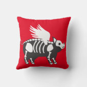 骨組ブタの枕 クッション (裏面)