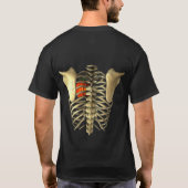 骨組ワイシャツ Tシャツ (裏面)