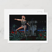 骨組女の子の郵便はがき ポストカード (正面/裏面)