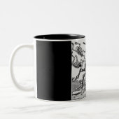 骨組攻撃のマグ ツートーンマグカップ (左)