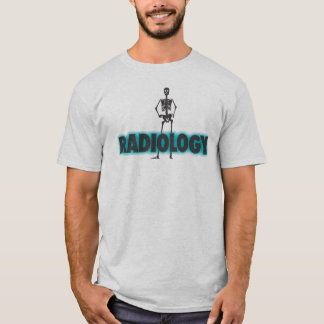 骨組放射線学 Tシャツ
