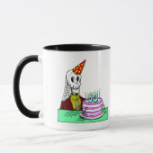 骨組第50誕生日プレゼント マグカップ (左)