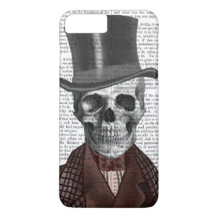 骨組紳士およびシルクハット iPhone 8 PLUS/7 PLUSケース