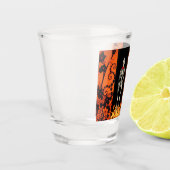 骨組結婚式のトーストガラス ショットグラス (左)