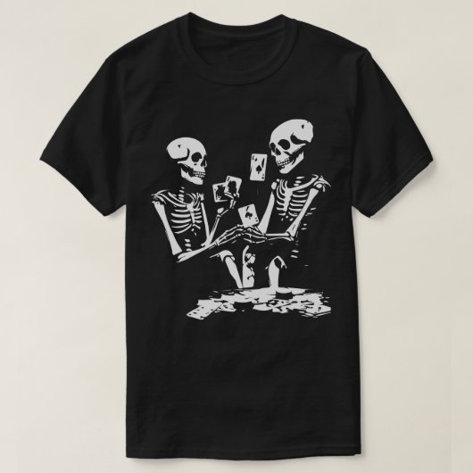 骨組遊みカード Tシャツ (デザイン正面)